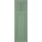 Ekena Millwork True Fit PVC San Miguel Mission Style Fixed Mount Shutters, Track Green, 12W x 32H, PR TFP001SM12X032TG - alternate 6